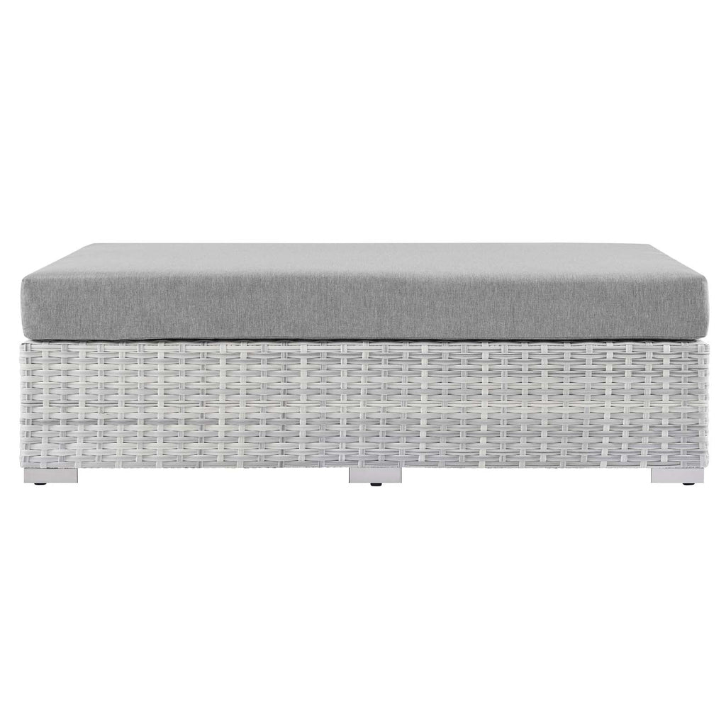 Convene Outdoor Patio Rectangular Ottoman by Modway