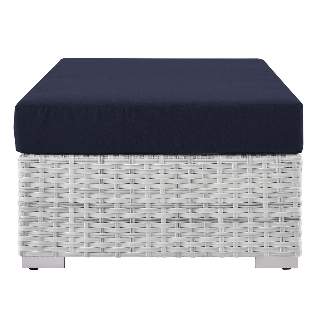 Convene Outdoor Patio Rectangular Ottoman by Modway