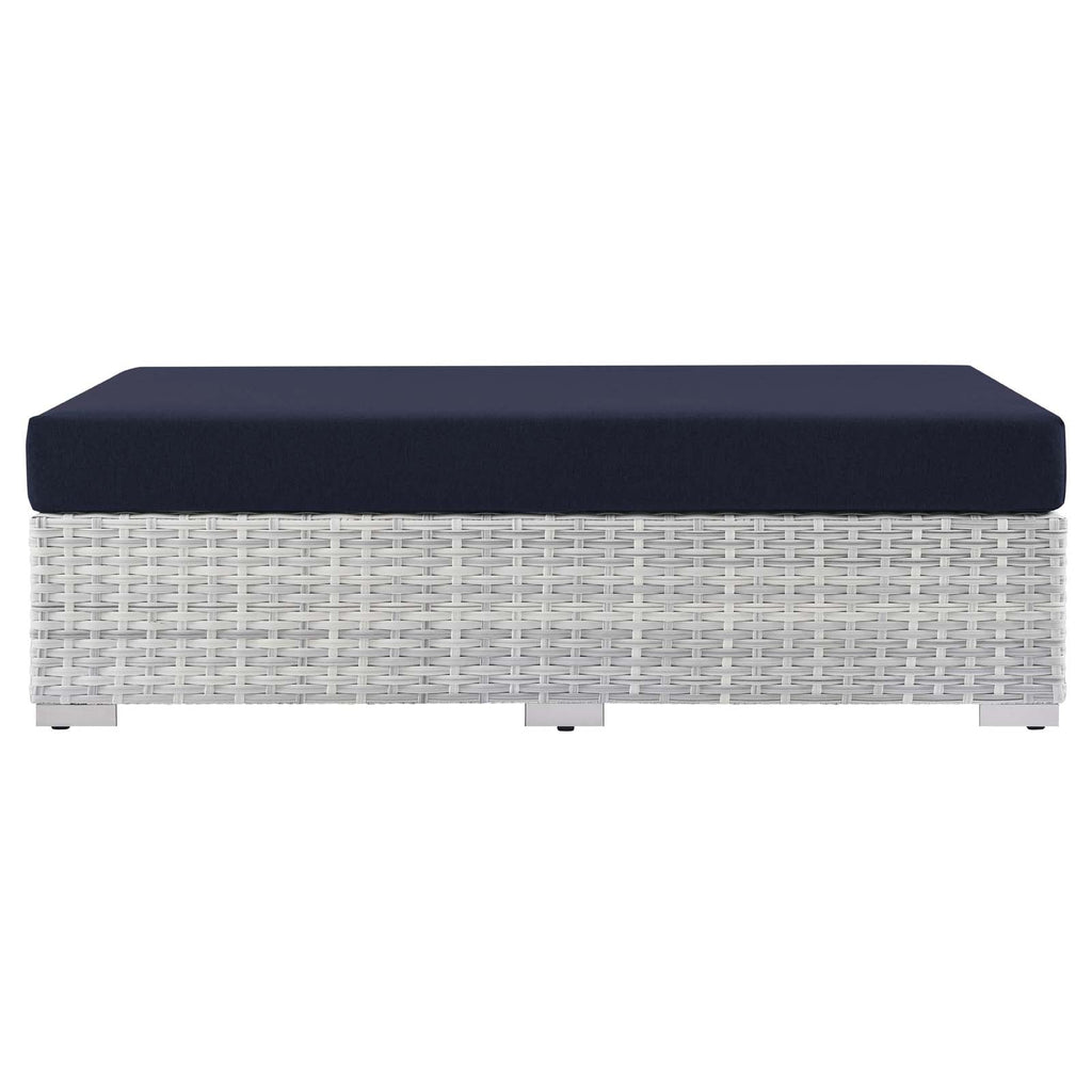 Convene Outdoor Patio Rectangular Ottoman by Modway