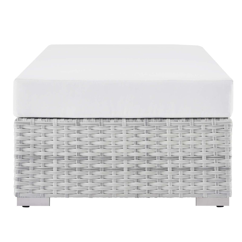 Convene Outdoor Patio Rectangular Ottoman by Modway