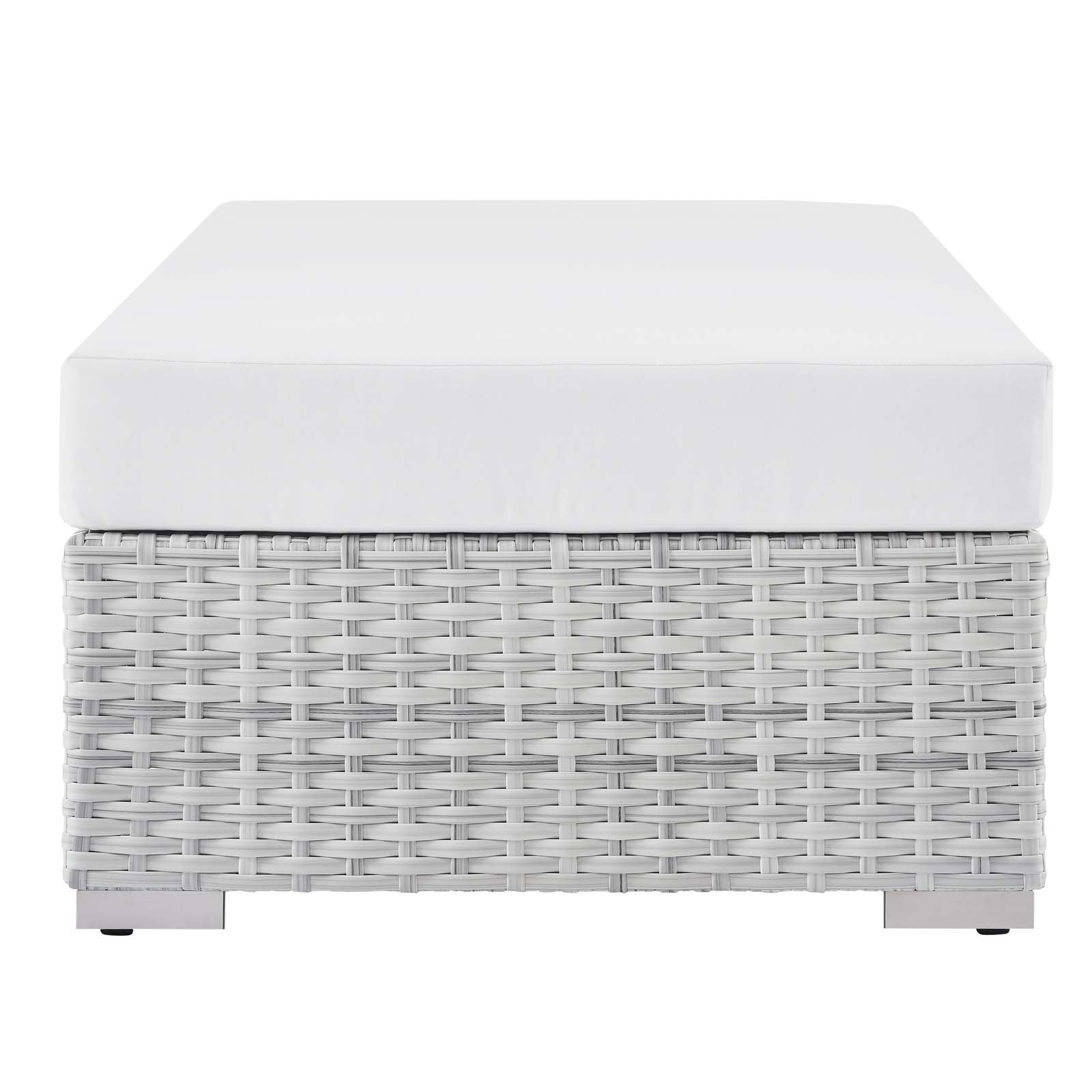 Convene Outdoor Patio Rectangular Ottoman by Modway