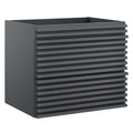 Render 24" Wall-Mount Bathroom Vanity Cabinet (Sink Basin Not Included) by Modway