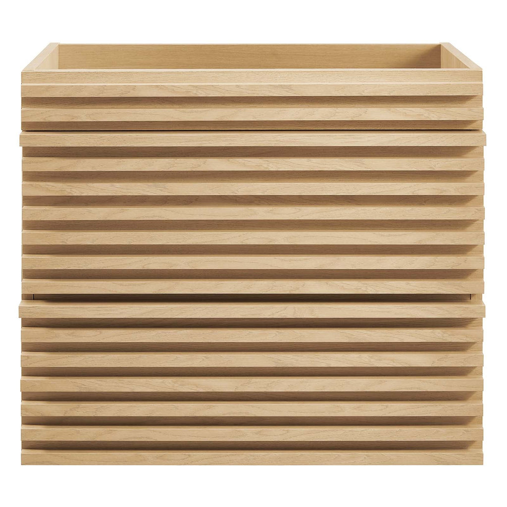 Render 24" Wall-Mount Bathroom Vanity Cabinet (Sink Basin Not Included) by Modway