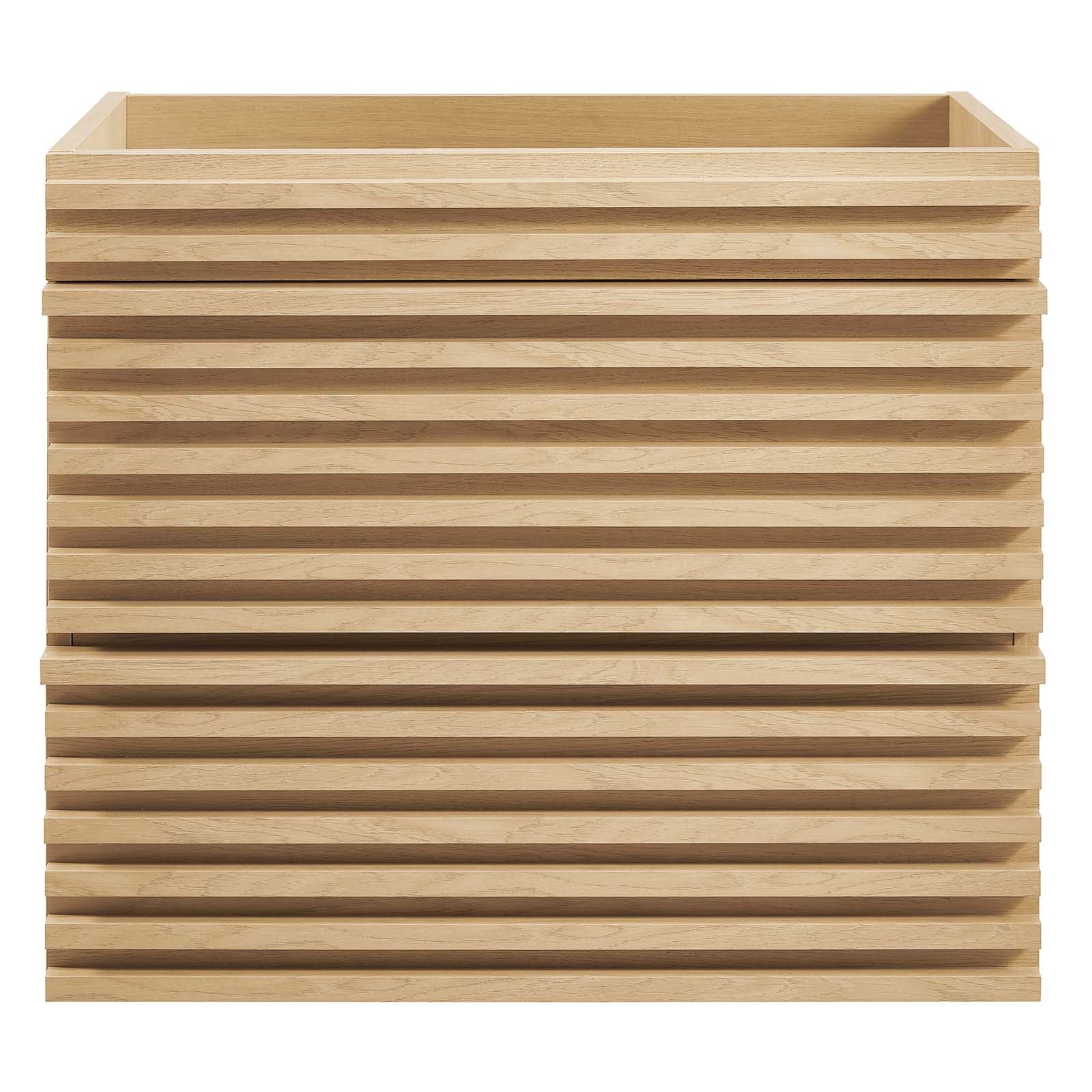 Render 24" Wall-Mount Bathroom Vanity Cabinet (Sink Basin Not Included) by Modway