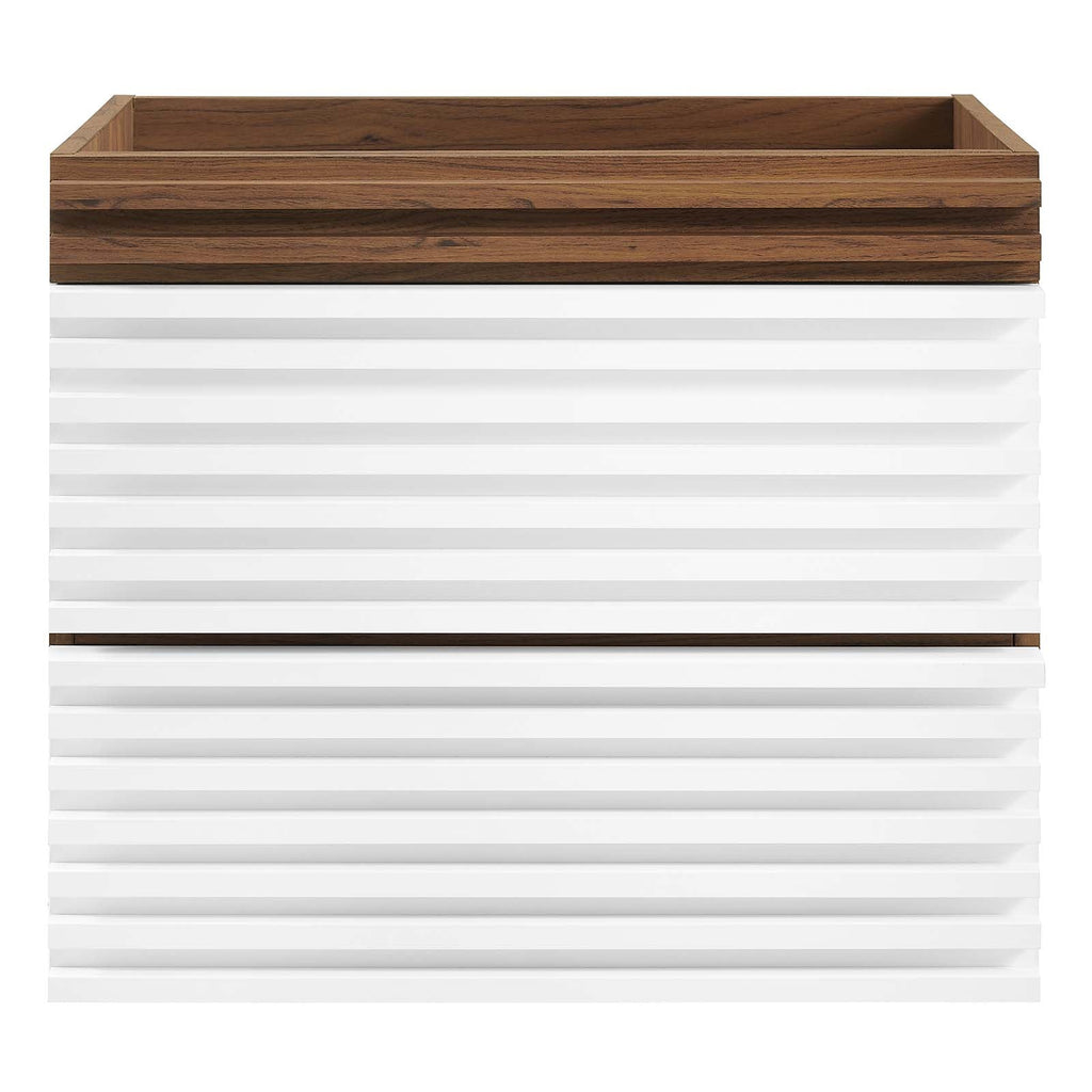 Render 24" Wall-Mount Bathroom Vanity Cabinet (Sink Basin Not Included) by Modway