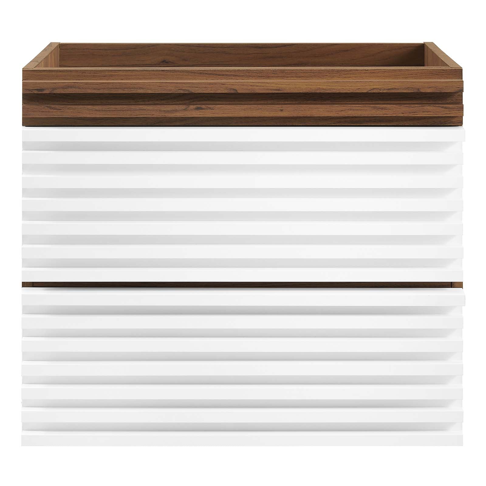 Render 24" Wall-Mount Bathroom Vanity Cabinet (Sink Basin Not Included) by Modway