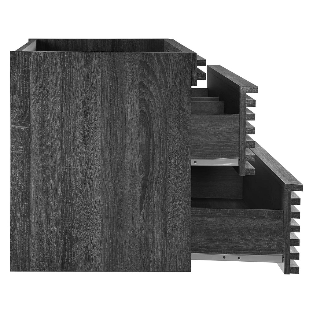 Render 36" Wall-Mount Bathroom Vanity Cabinet (Sink Basin Not Included) by Modway