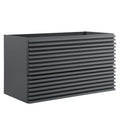 Render 36" Wall-Mount Bathroom Vanity Cabinet (Sink Basin Not Included) by Modway