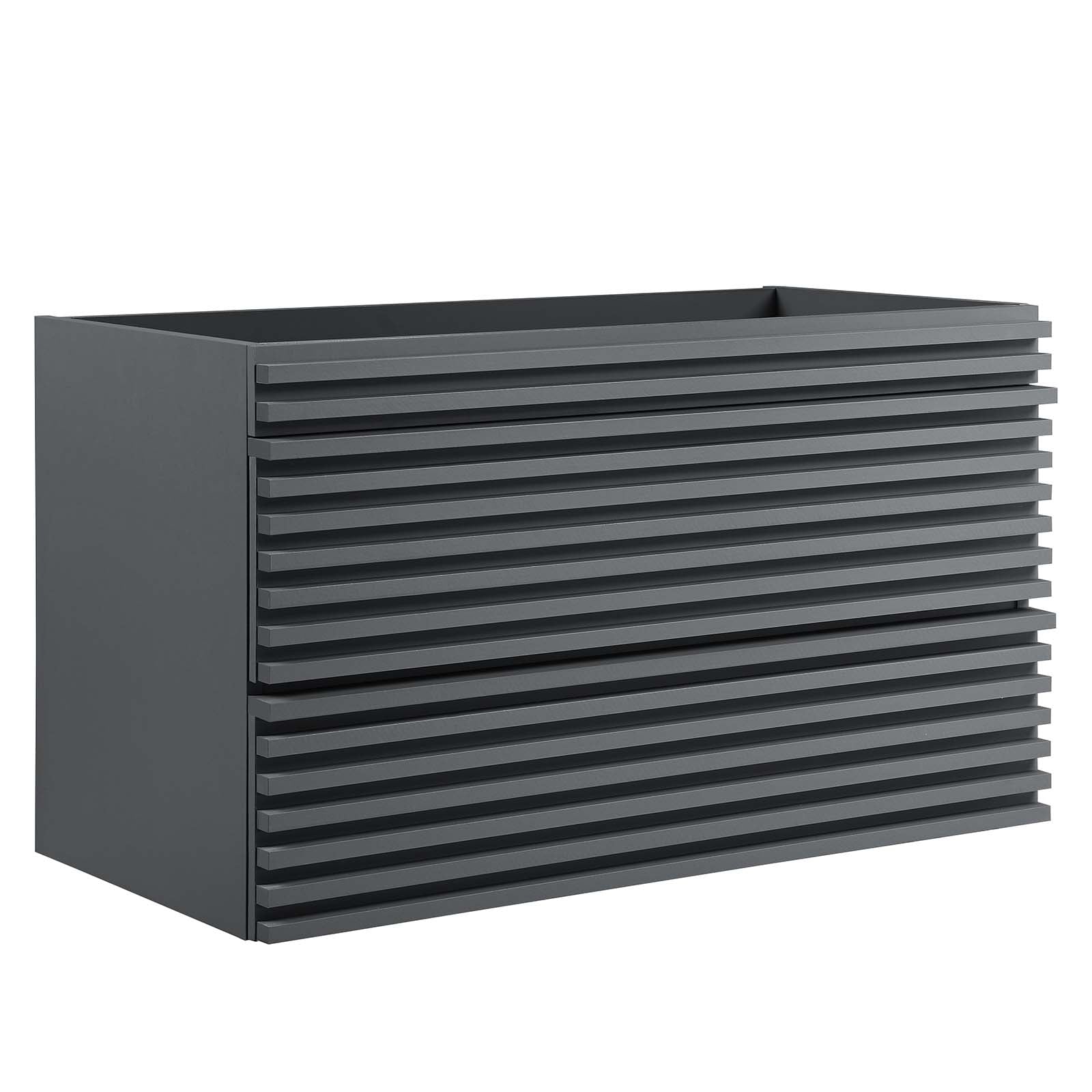 Render 36" Wall-Mount Bathroom Vanity Cabinet (Sink Basin Not Included) by Modway