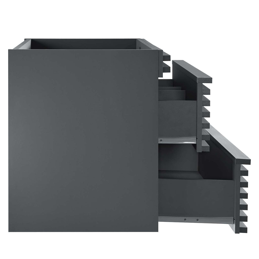 Render 36" Wall-Mount Bathroom Vanity Cabinet (Sink Basin Not Included) by Modway