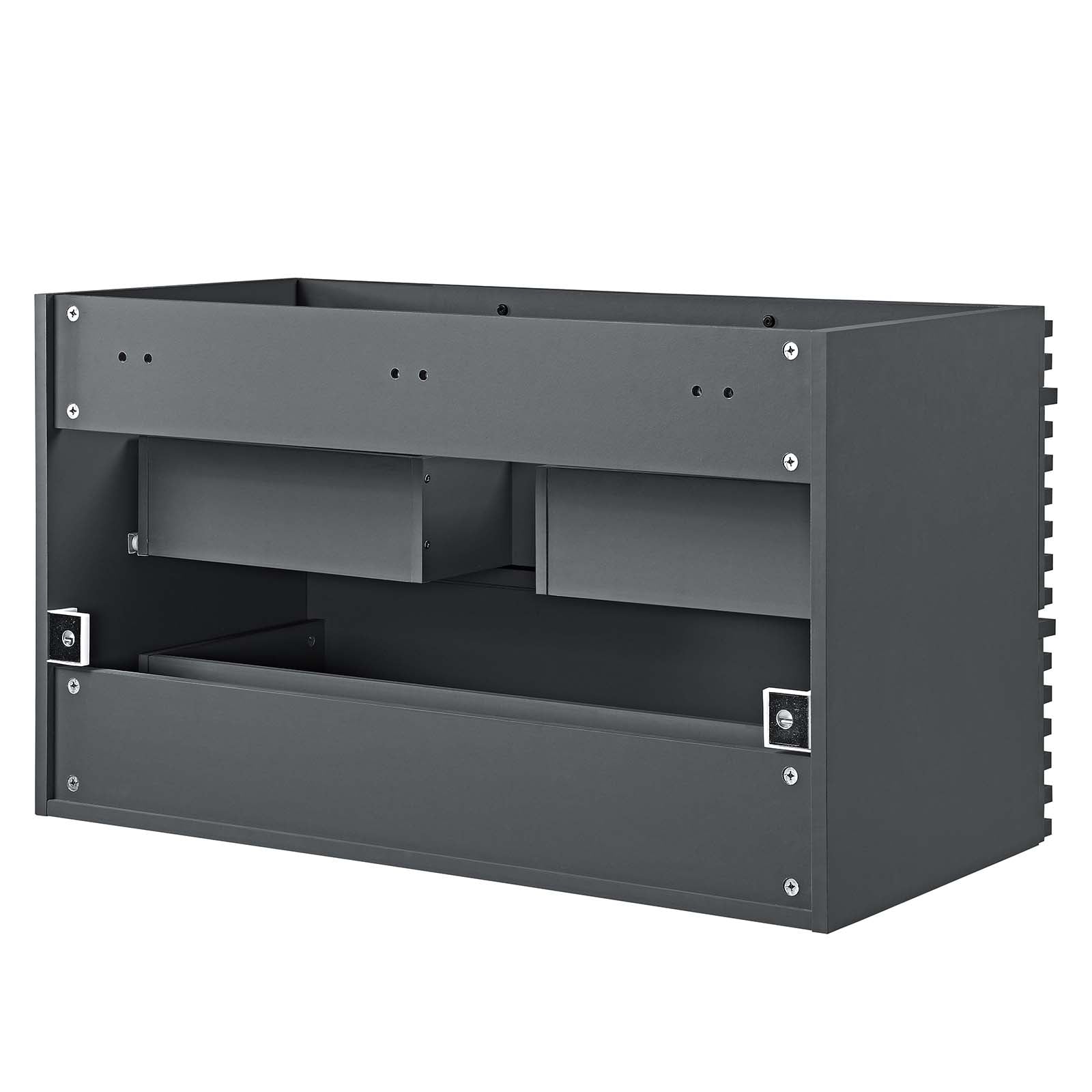 Render 36" Wall-Mount Bathroom Vanity Cabinet (Sink Basin Not Included) by Modway