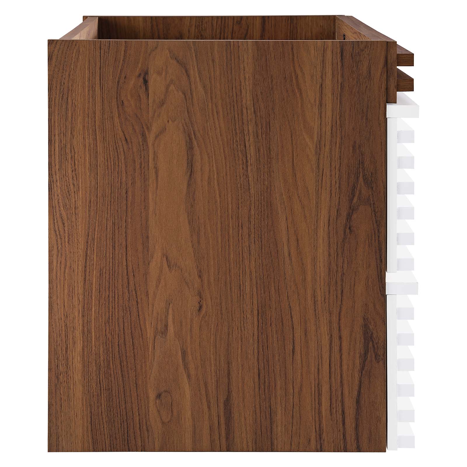 Render 36" Wall-Mount Bathroom Vanity Cabinet (Sink Basin Not Included) by Modway