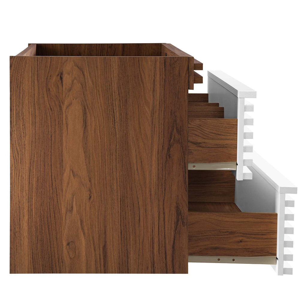 Render 36" Wall-Mount Bathroom Vanity Cabinet (Sink Basin Not Included) by Modway
