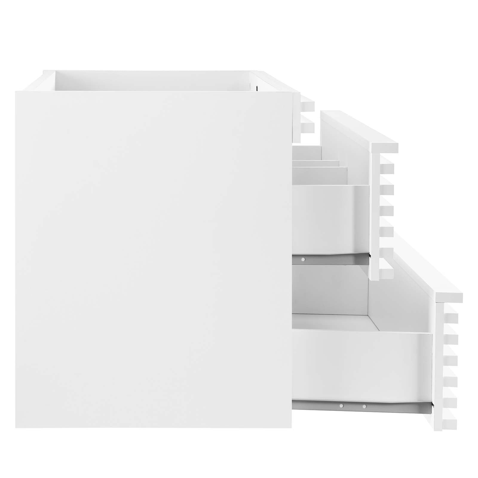 Render 36" Wall-Mount Bathroom Vanity Cabinet (Sink Basin Not Included) by Modway