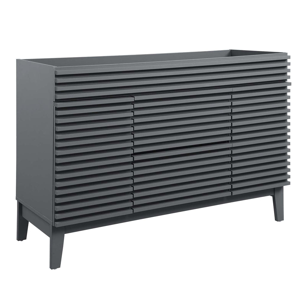 Render 48" Single Sink Compatible (not included) Bathroom Vanity Cabinet by Modway