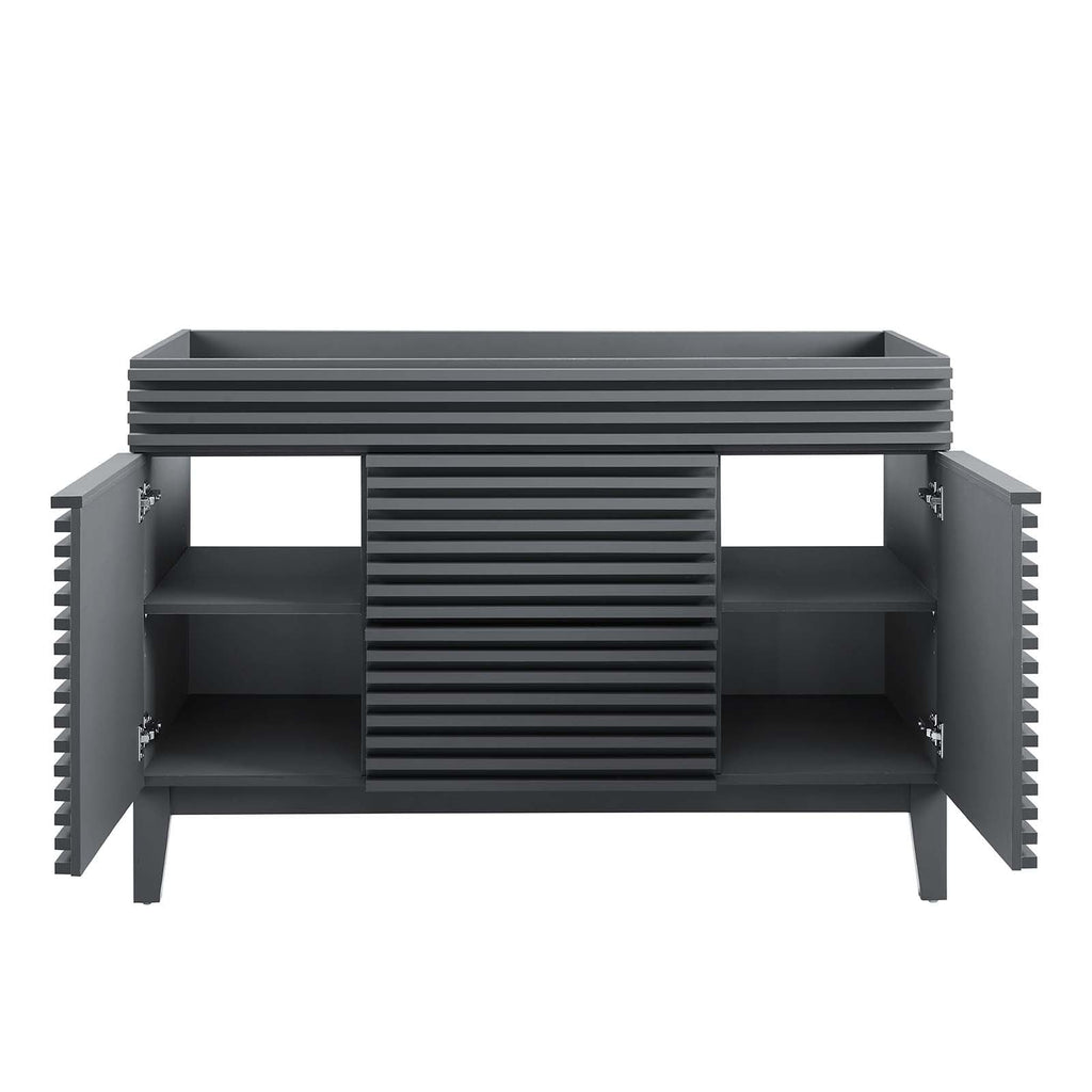 Render 48" Single Sink Compatible (not included) Bathroom Vanity Cabinet by Modway