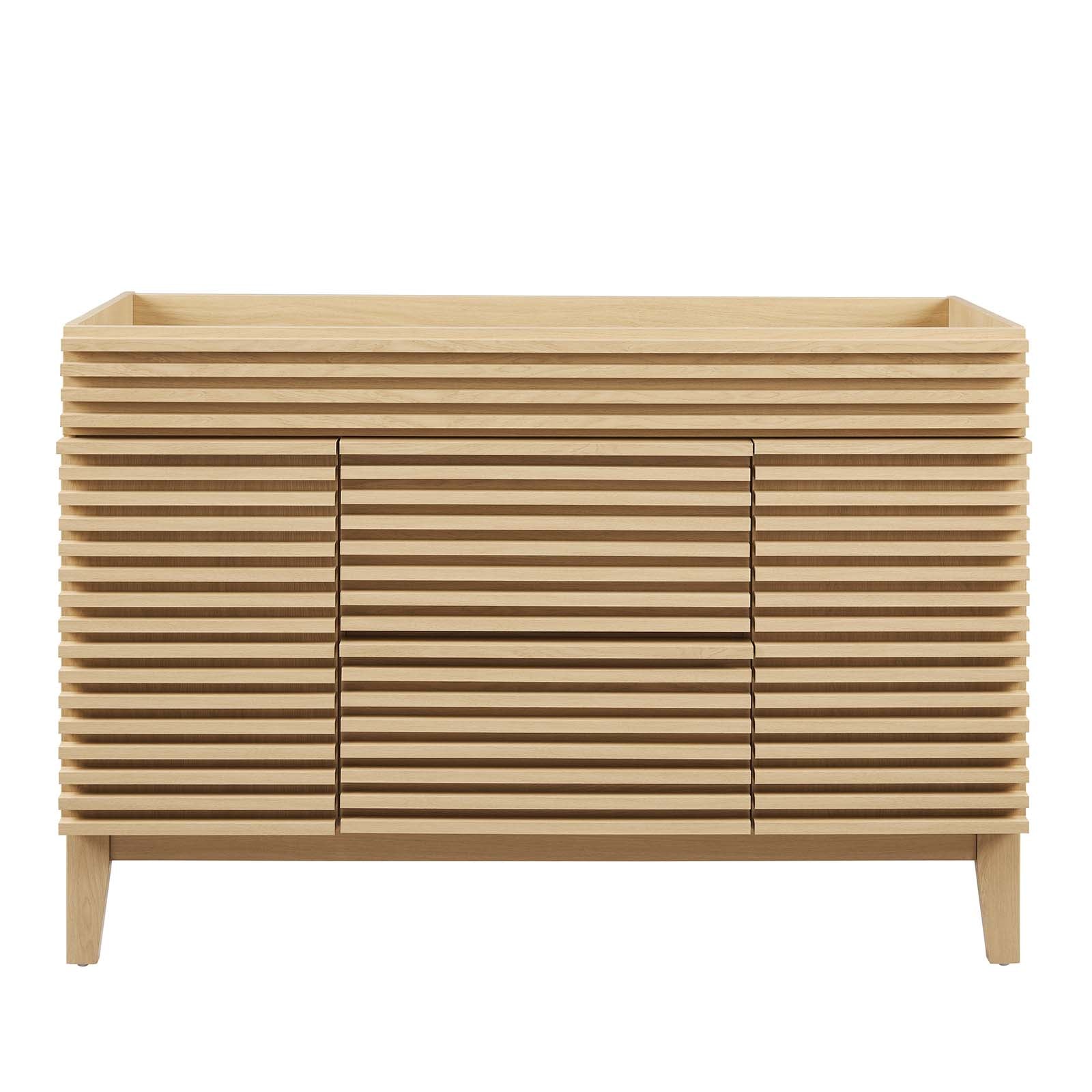 Render 48" Single Sink Compatible (not included) Bathroom Vanity Cabinet by Modway