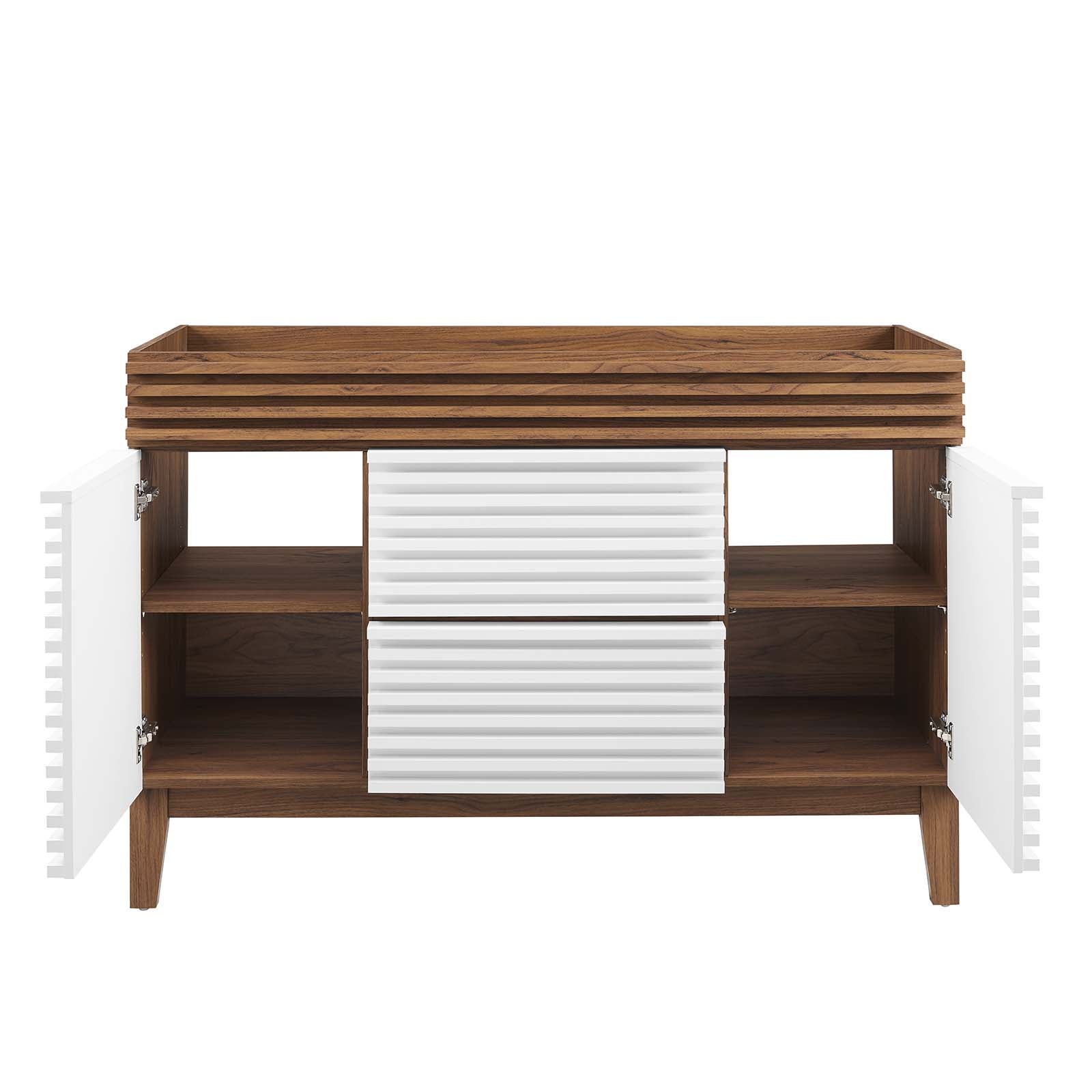 Render 48" Single Sink Compatible (not included) Bathroom Vanity Cabinet by Modway