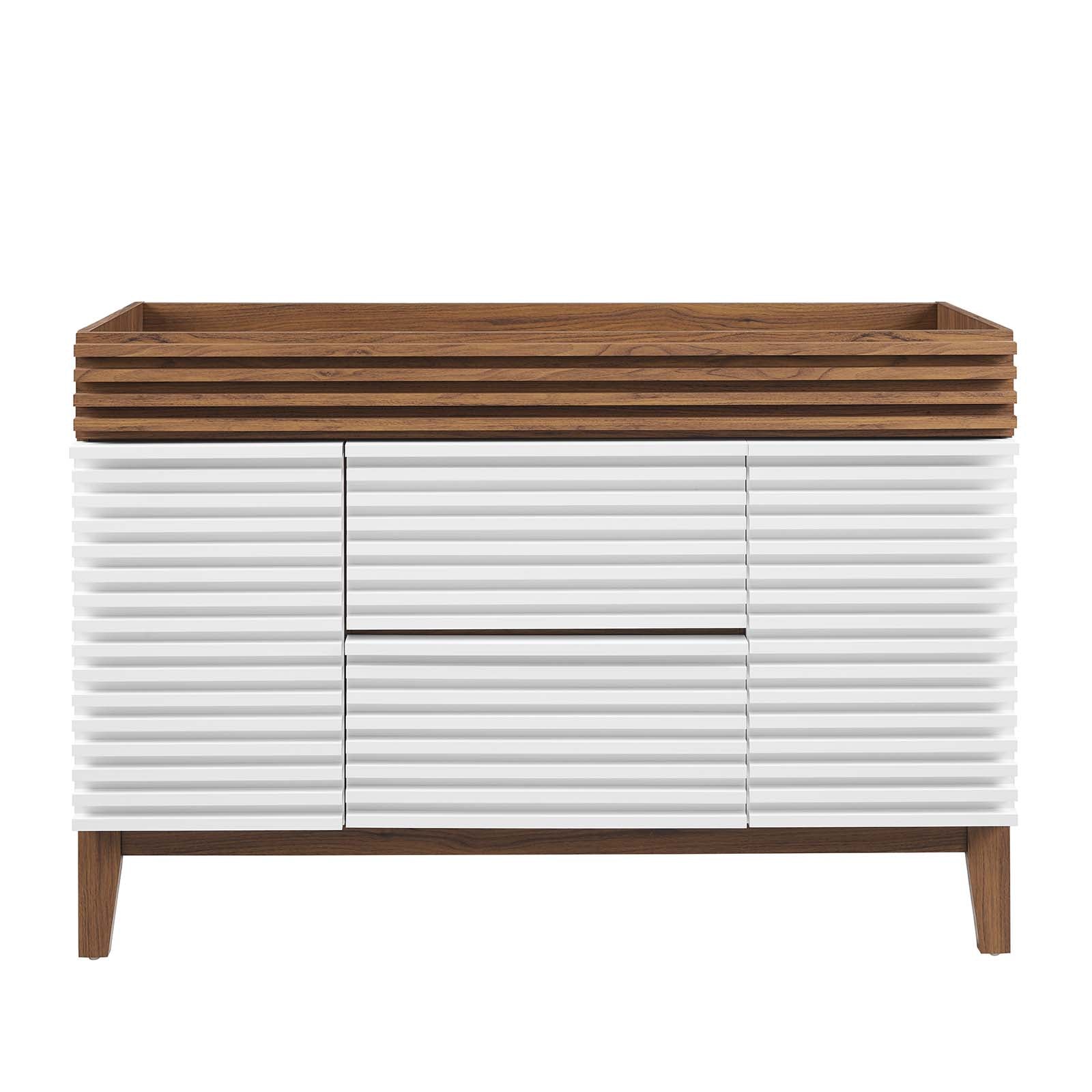 Render 48" Single Sink Compatible (not included) Bathroom Vanity Cabinet by Modway