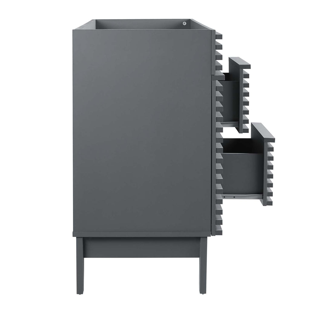 Render 48" Double Sink Compatible (Not Included) Bathroom Vanity Cabinet by Modway