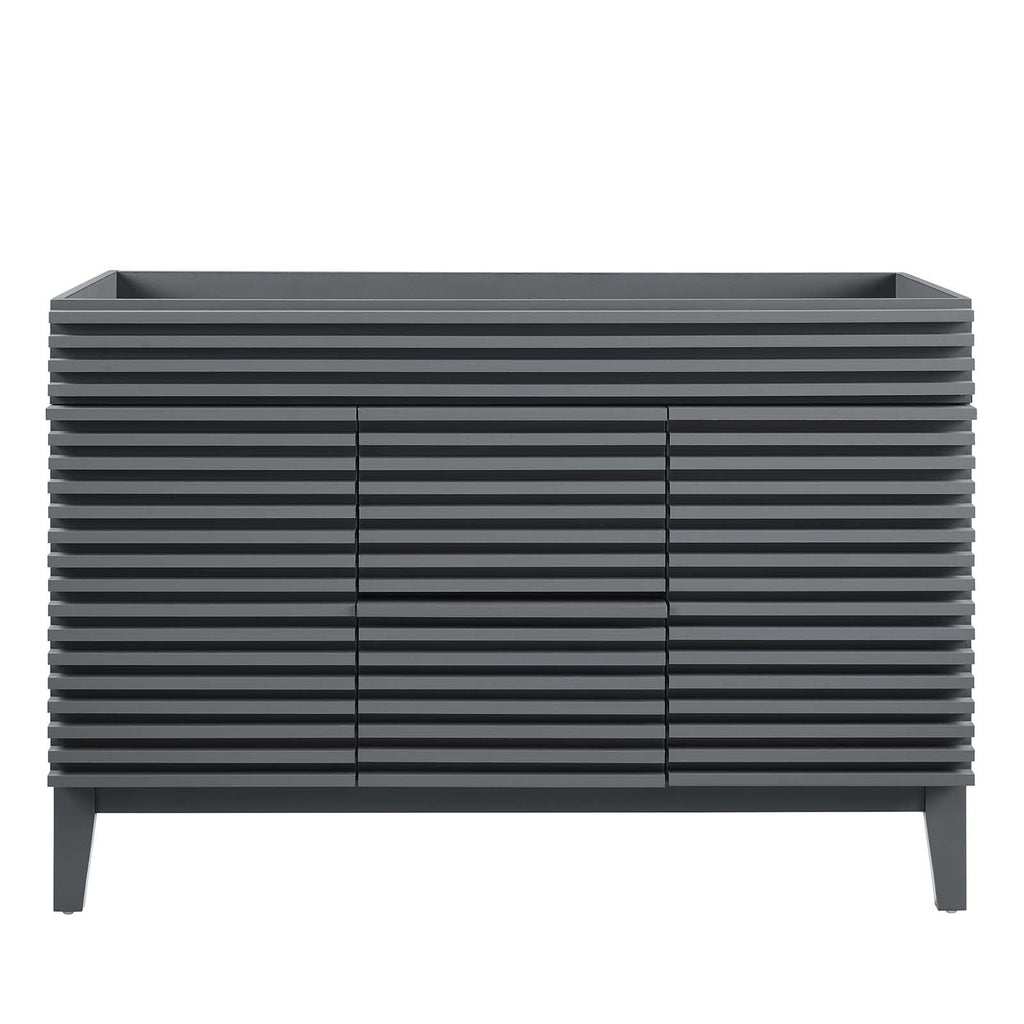 Render 48" Double Sink Compatible (Not Included) Bathroom Vanity Cabinet by Modway