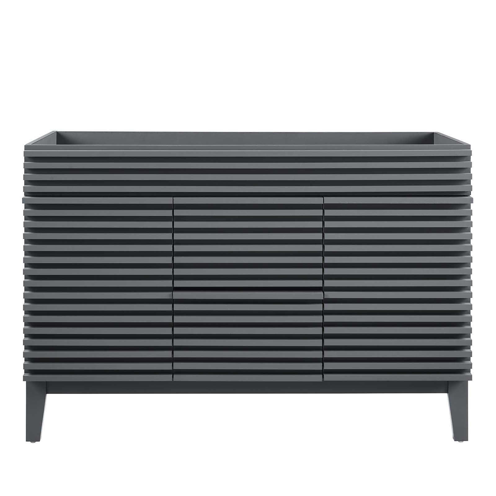 Render 48" Double Sink Compatible (Not Included) Bathroom Vanity Cabinet by Modway