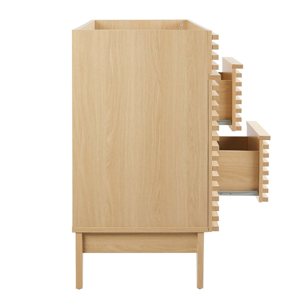 Render 48" Double Sink Compatible (Not Included) Bathroom Vanity Cabinet by Modway