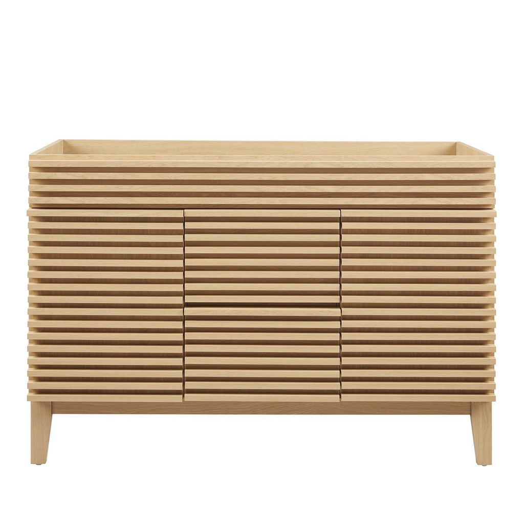 Render 48" Double Sink Compatible (Not Included) Bathroom Vanity Cabinet by Modway
