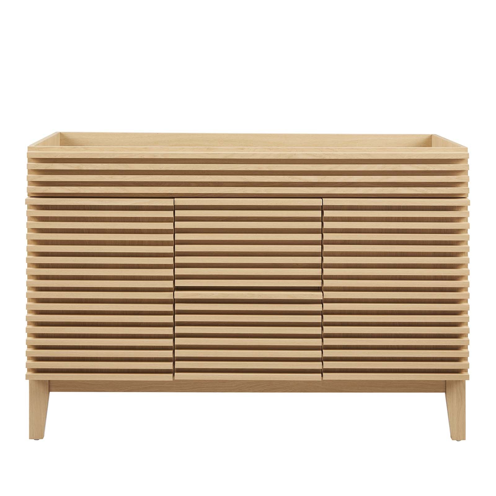 Render 48" Double Sink Compatible (Not Included) Bathroom Vanity Cabinet by Modway