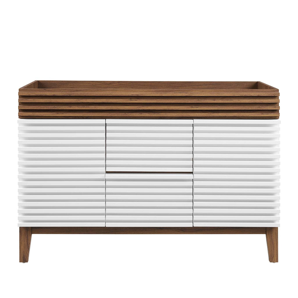 Render 48" Double Sink Compatible (Not Included) Bathroom Vanity Cabinet by Modway