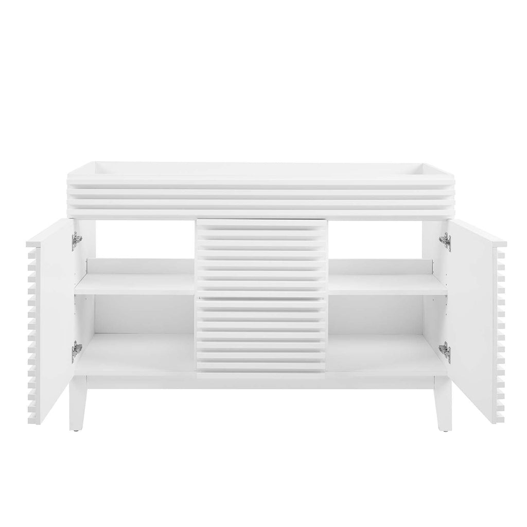Render 48" Double Sink Compatible (Not Included) Bathroom Vanity Cabinet by Modway