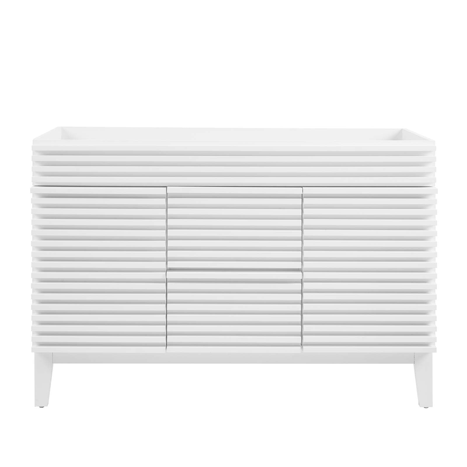 Render 48" Double Sink Compatible (Not Included) Bathroom Vanity Cabinet by Modway