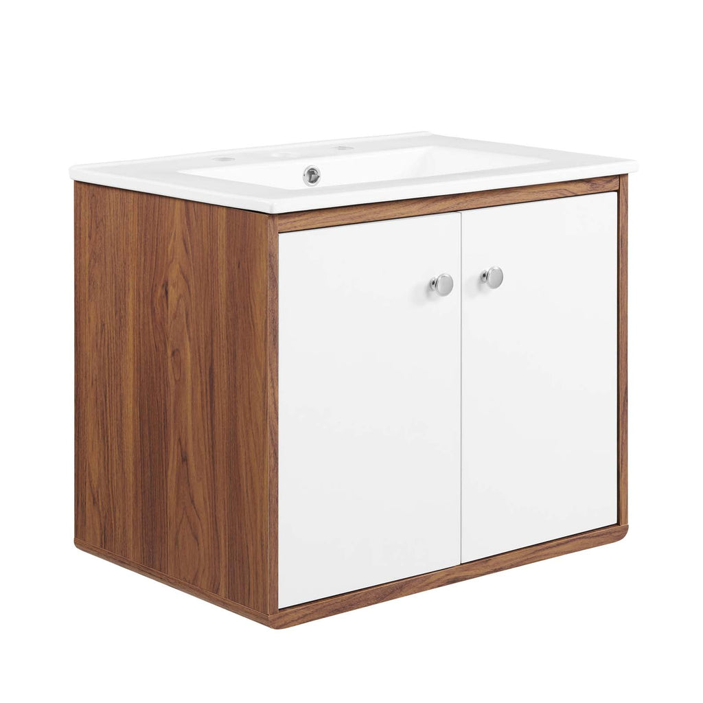 Transmit 24" Wall-Mount Bathroom Vanity by Modway