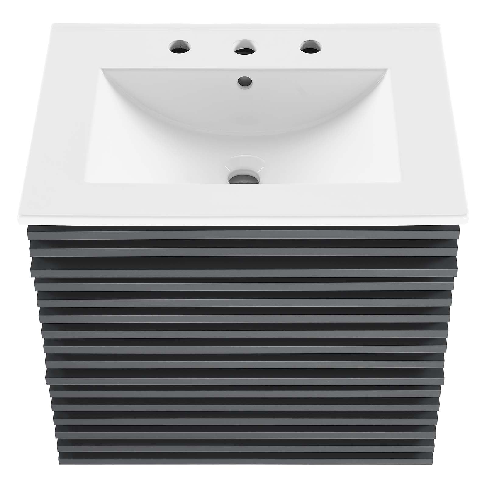 Render 24" Wall-Mount Bathroom Vanity by Modway