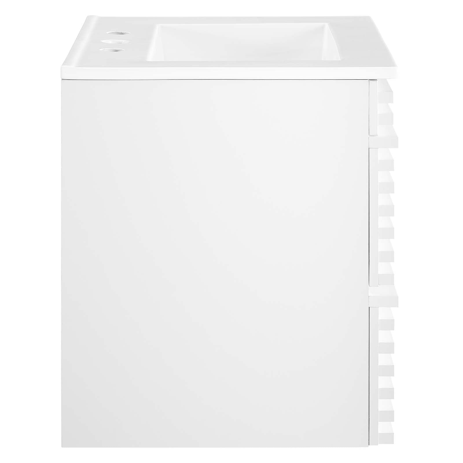 Render 24" Wall-Mount Bathroom Vanity by Modway