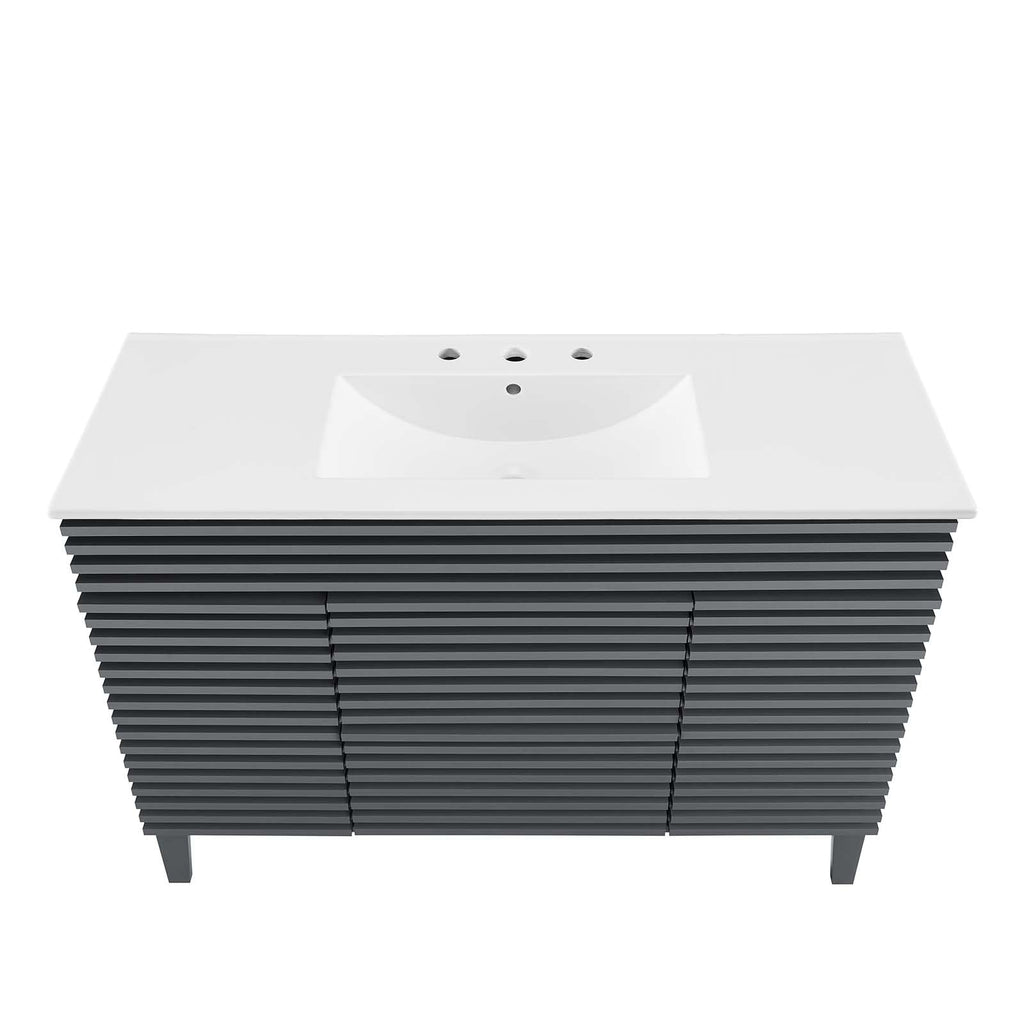Render 48" Single Sink Bathroom Vanity by Modway