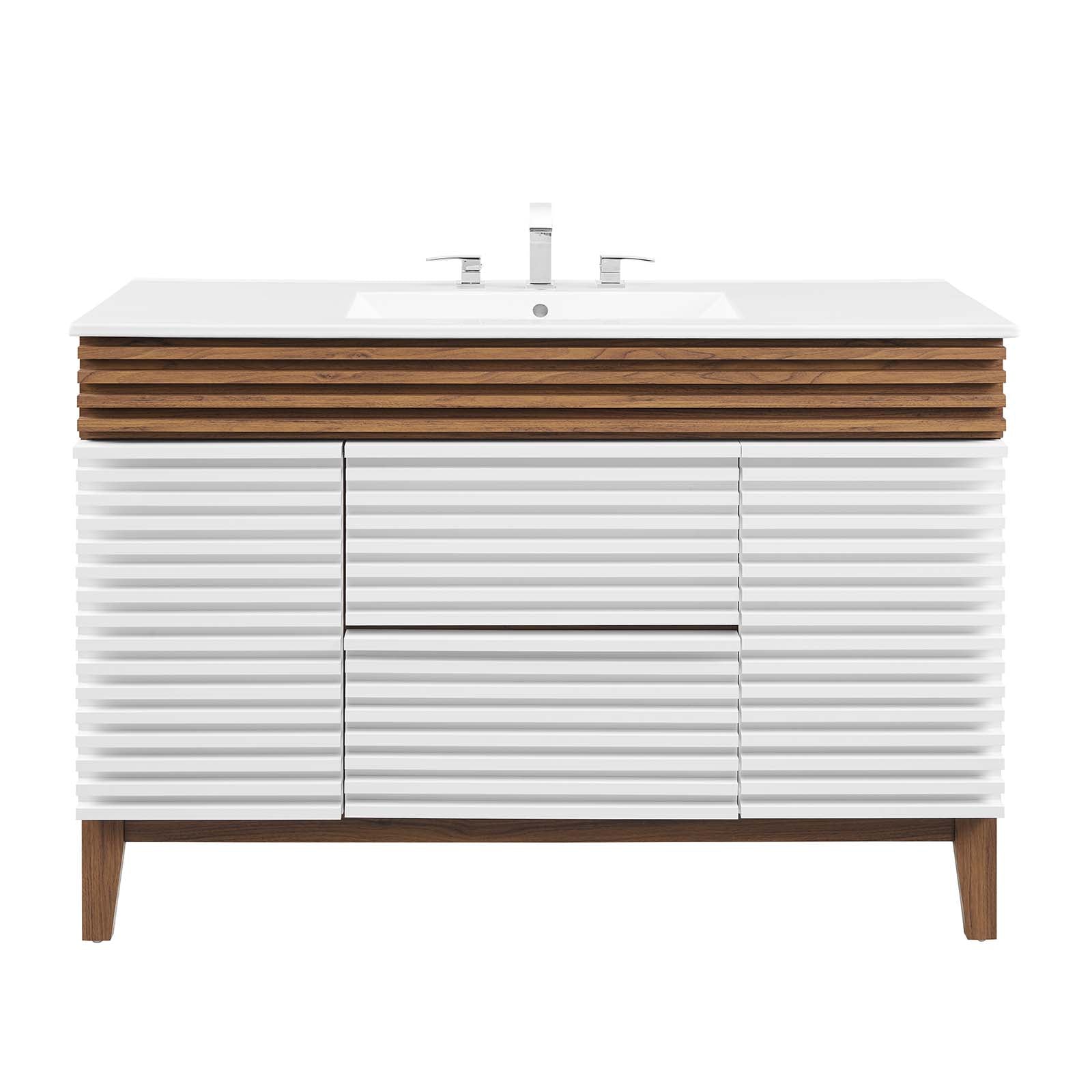 Render 48" Single Sink Bathroom Vanity by Modway