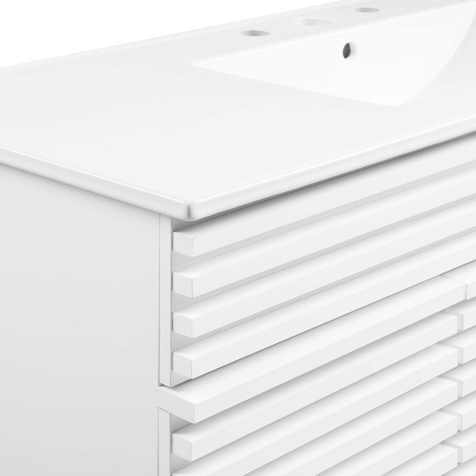Render 48" Single Sink Bathroom Vanity by Modway