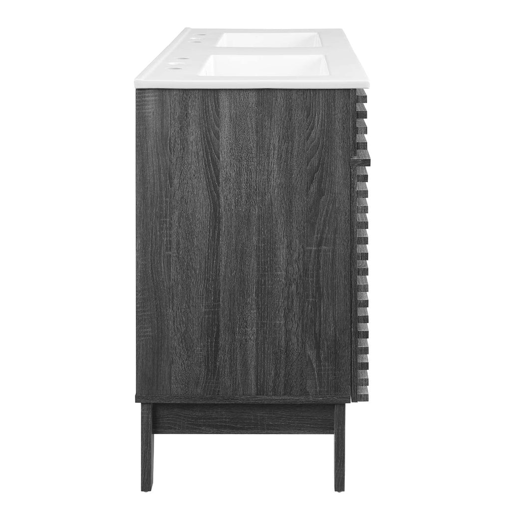 Render 48" Double Sink Bathroom Vanity by Modway