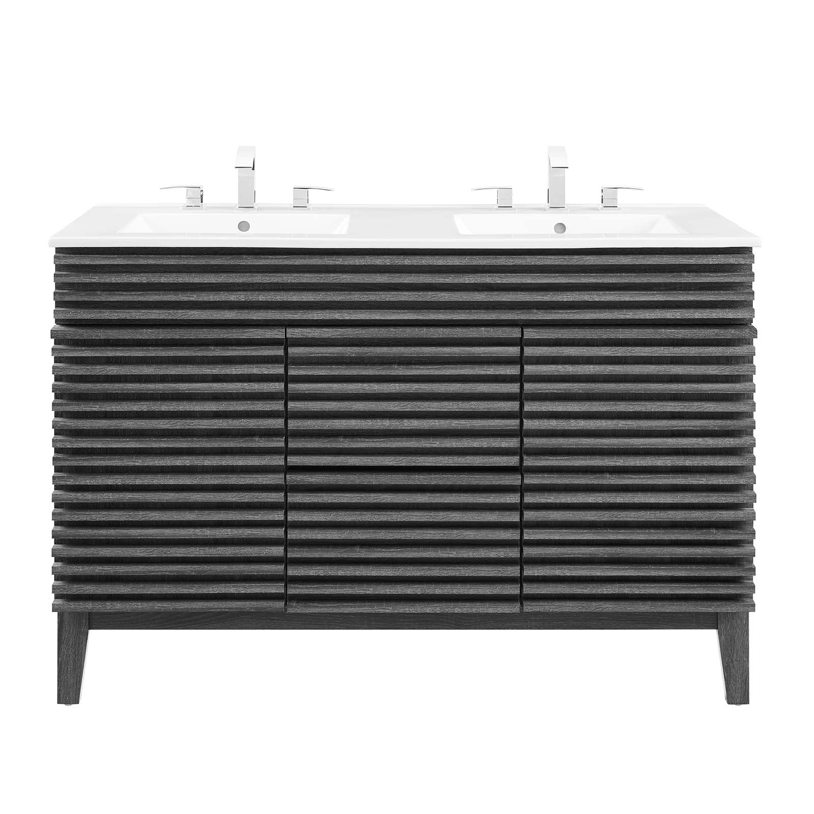 Render 48" Double Sink Bathroom Vanity by Modway