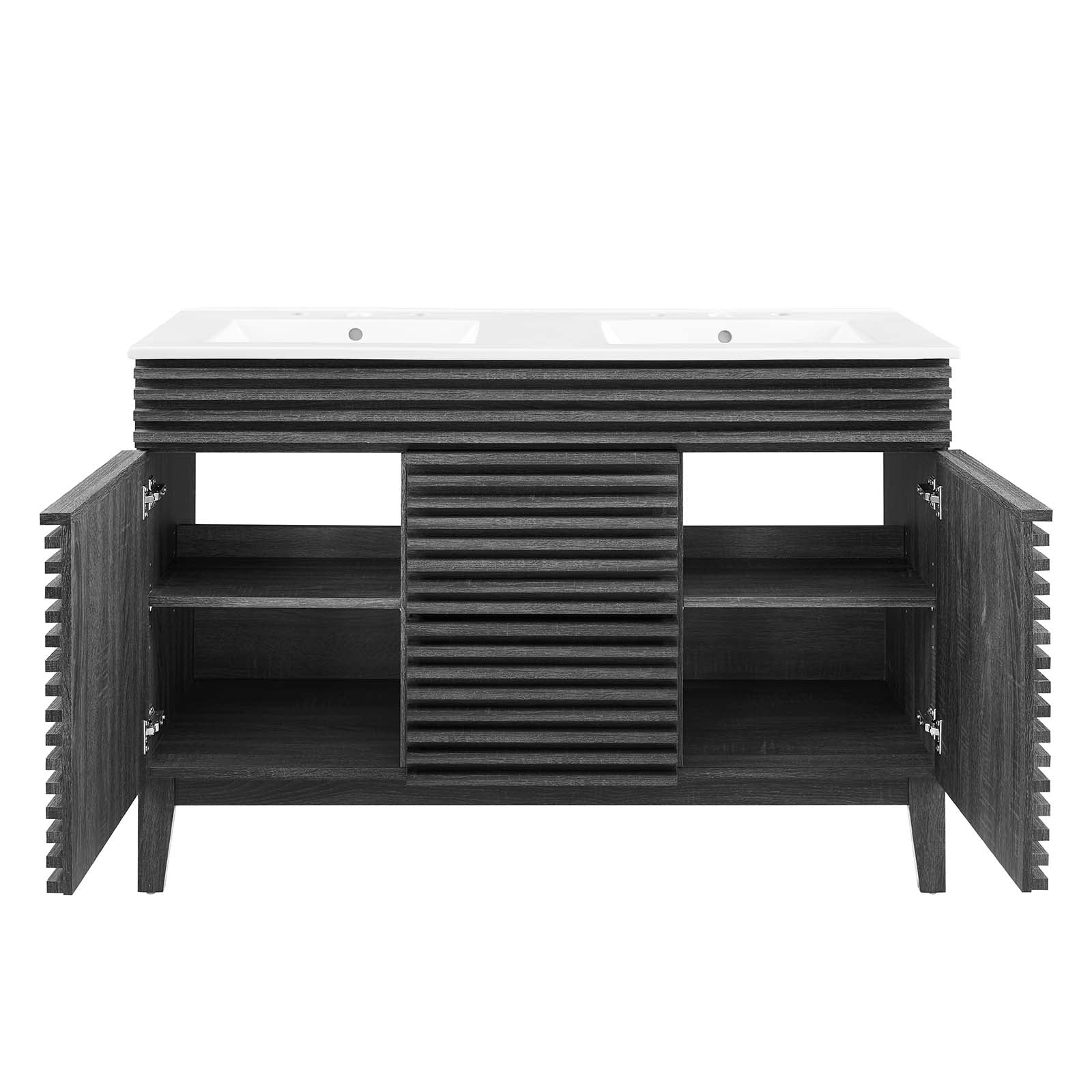 Render 48" Double Sink Bathroom Vanity by Modway