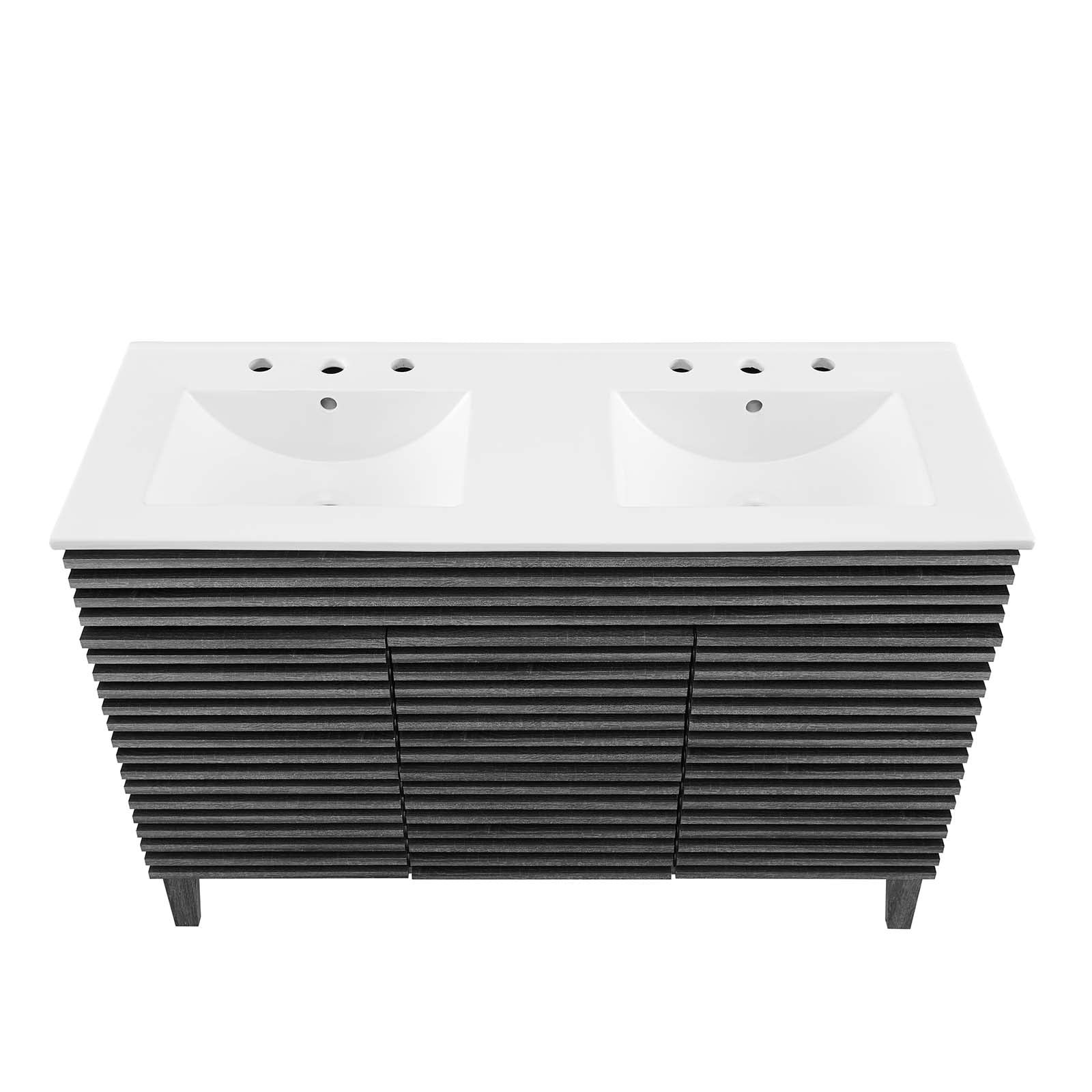 Render 48" Double Sink Bathroom Vanity by Modway