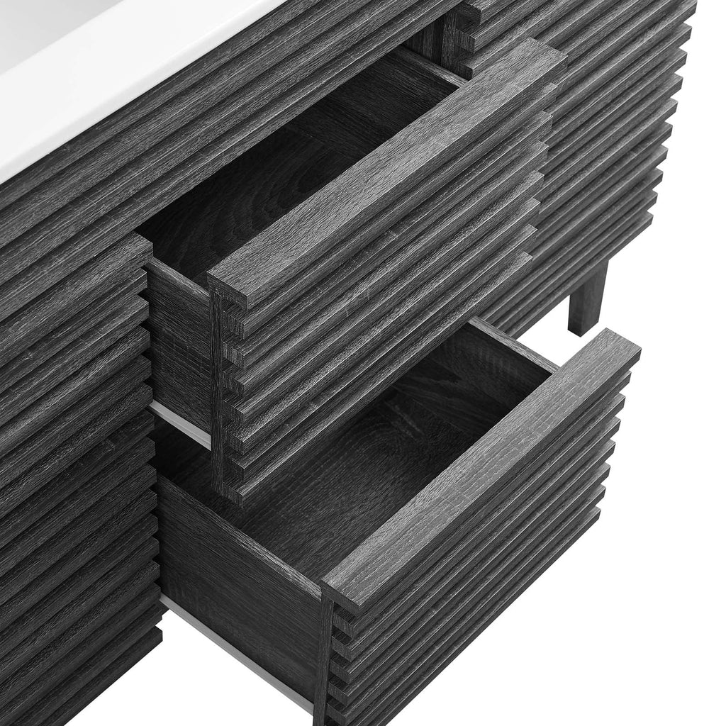 Render 48" Double Sink Bathroom Vanity by Modway