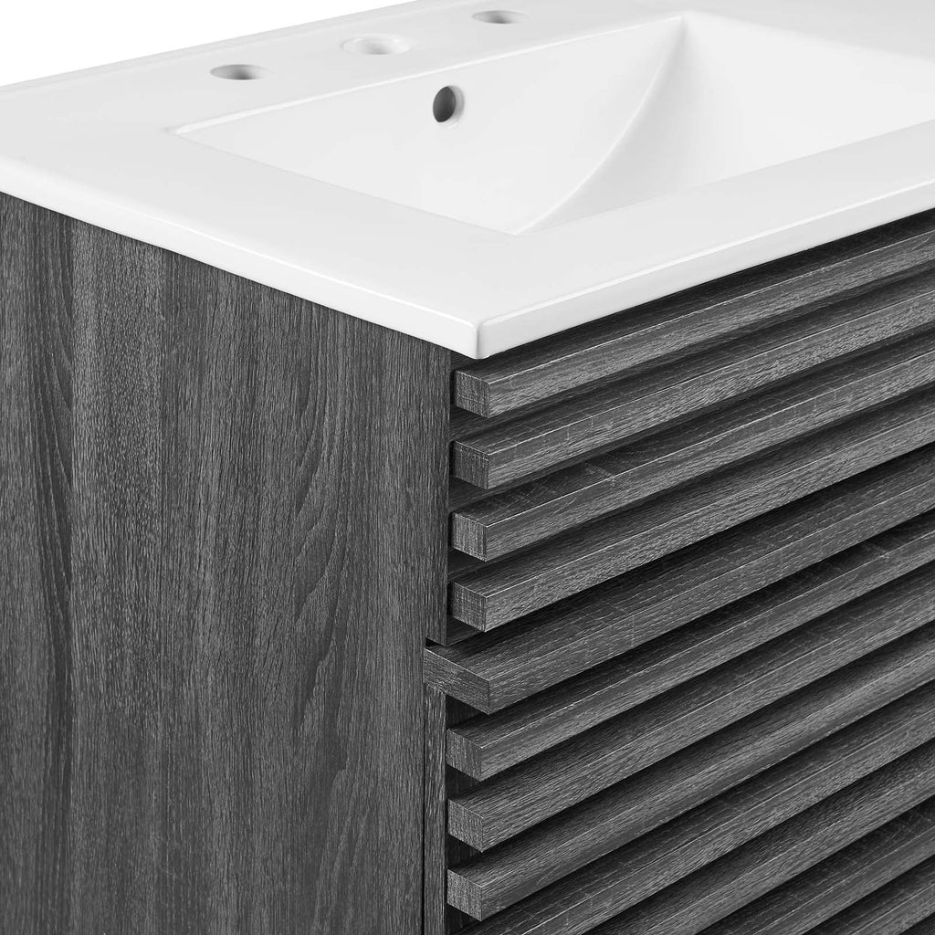 Render 48" Double Sink Bathroom Vanity by Modway