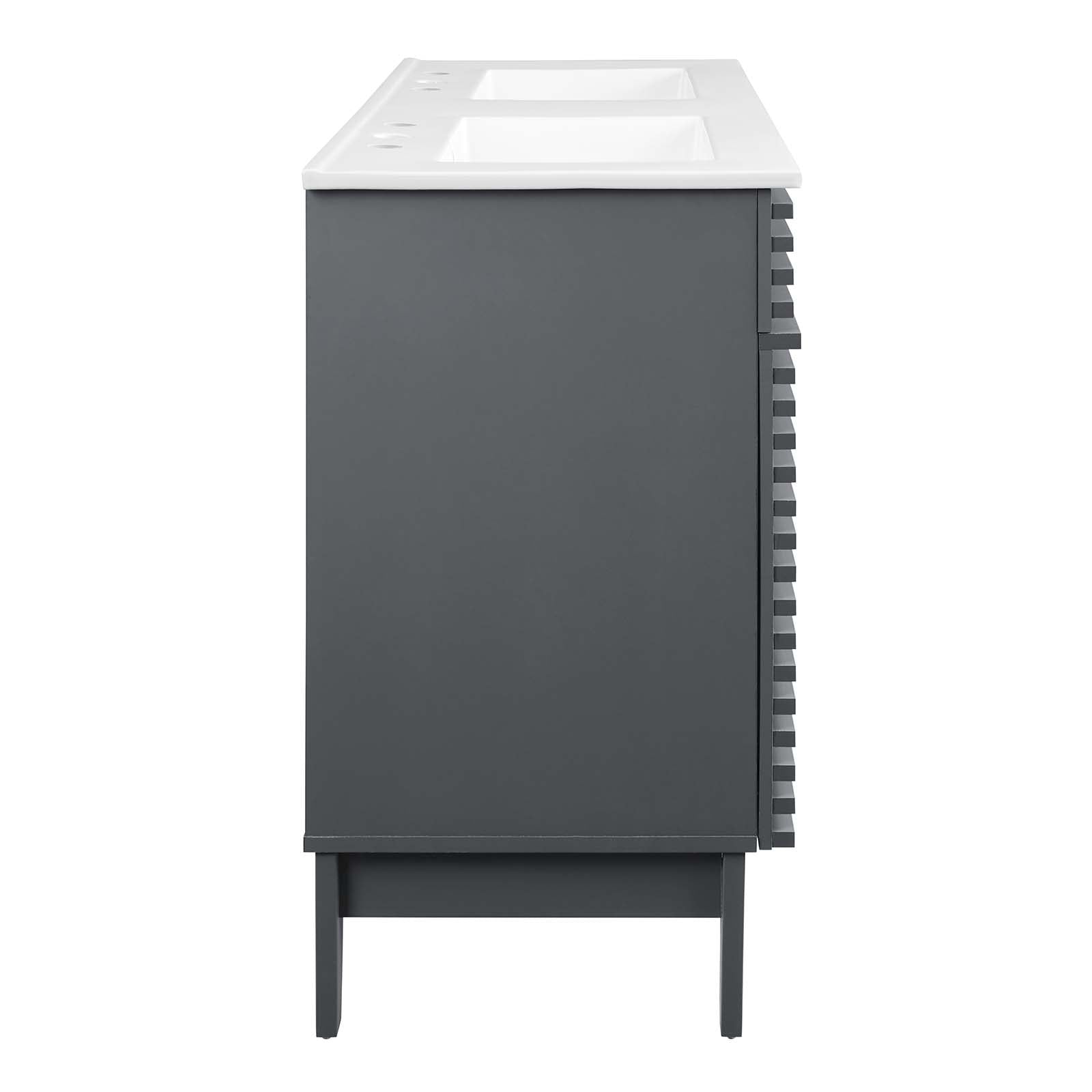 Render 48" Double Sink Bathroom Vanity by Modway