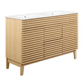 Render 48" Double Sink Bathroom Vanity by Modway