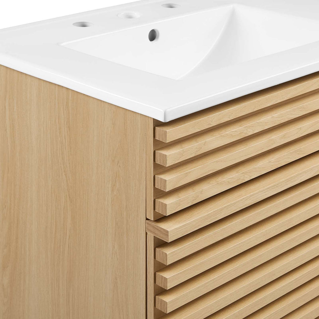 Render 48" Double Sink Bathroom Vanity by Modway