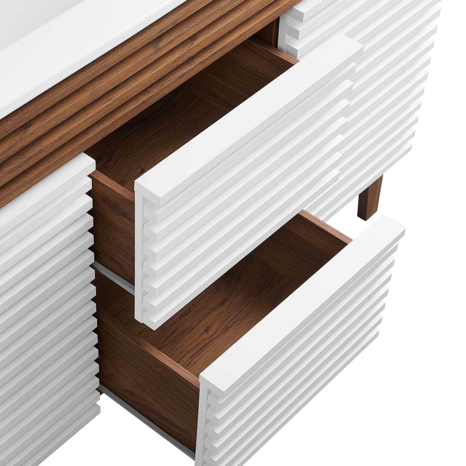 Render 48" Double Sink Bathroom Vanity by Modway
