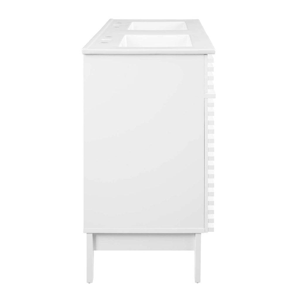 Render 48" Double Sink Bathroom Vanity by Modway