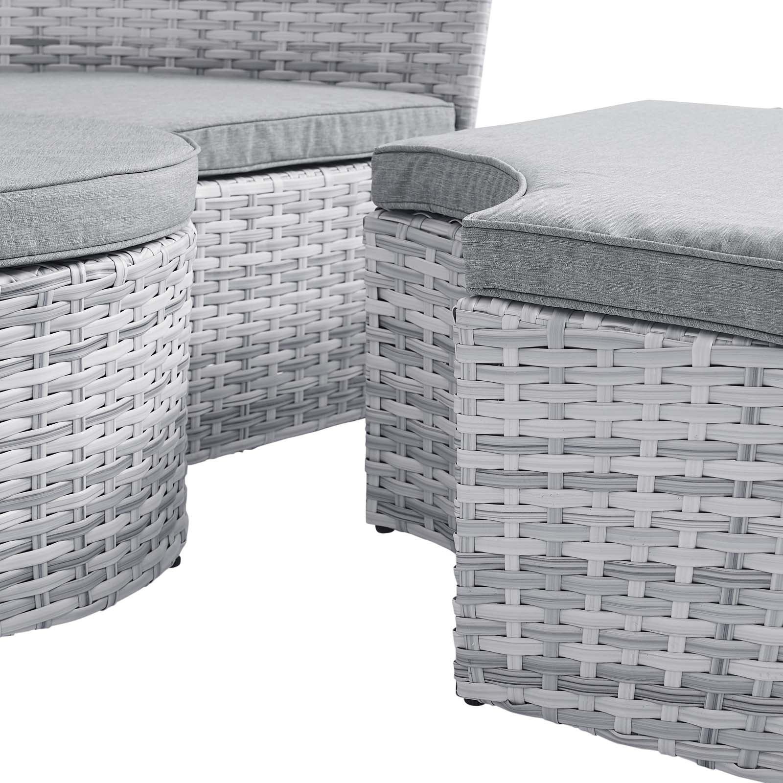 Scottsdale Canopy Outdoor Patio Daybed by Modway